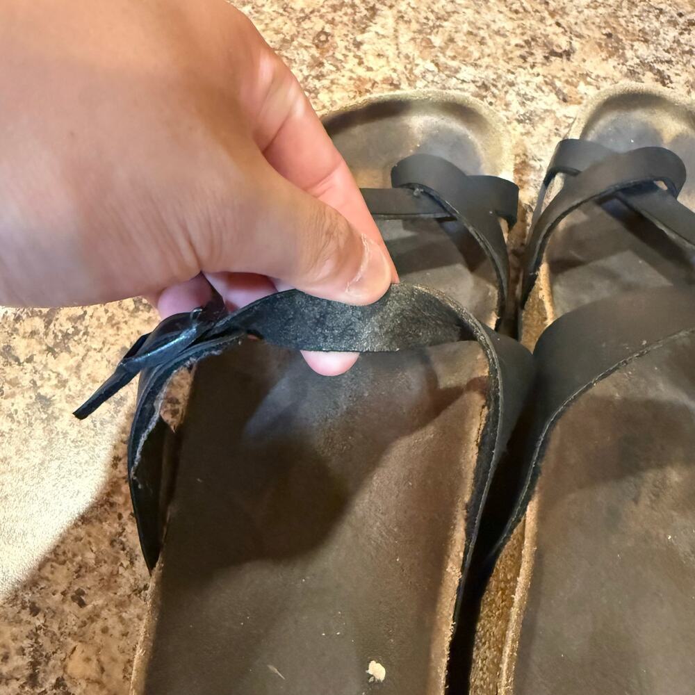 FLAWED Birkenstock Mayari Birko-Flor Casual Sandals Summer Beach Vacation - Picture 8 of 10
